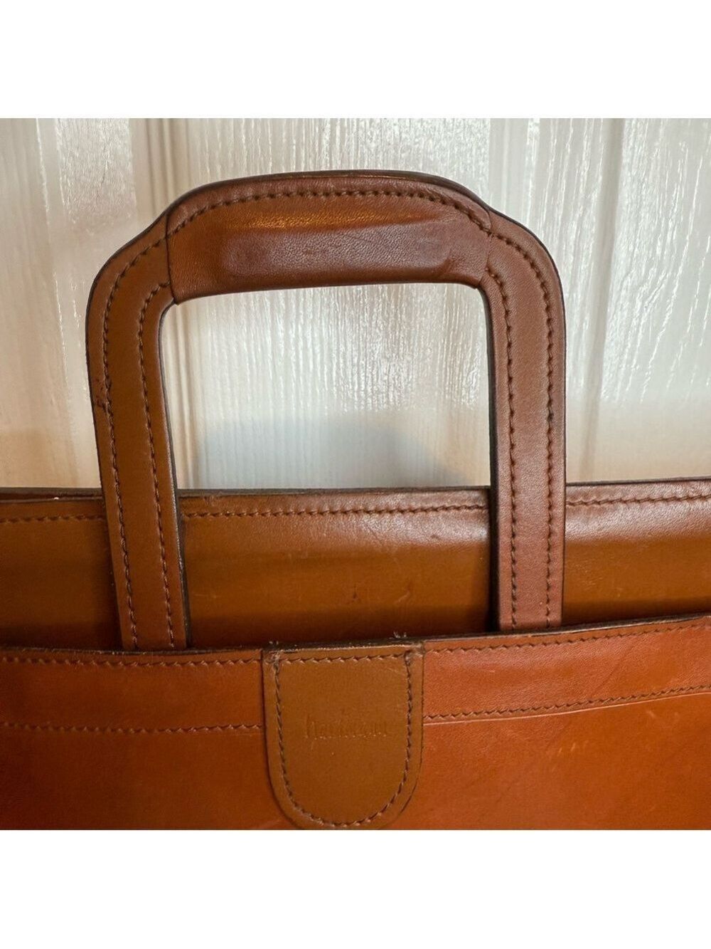 HARTMANN VINTAGE PORTFOLIO LEATHER EXECUTIVE STRUCTURED BRIEFCASE - Picture 9 of 14